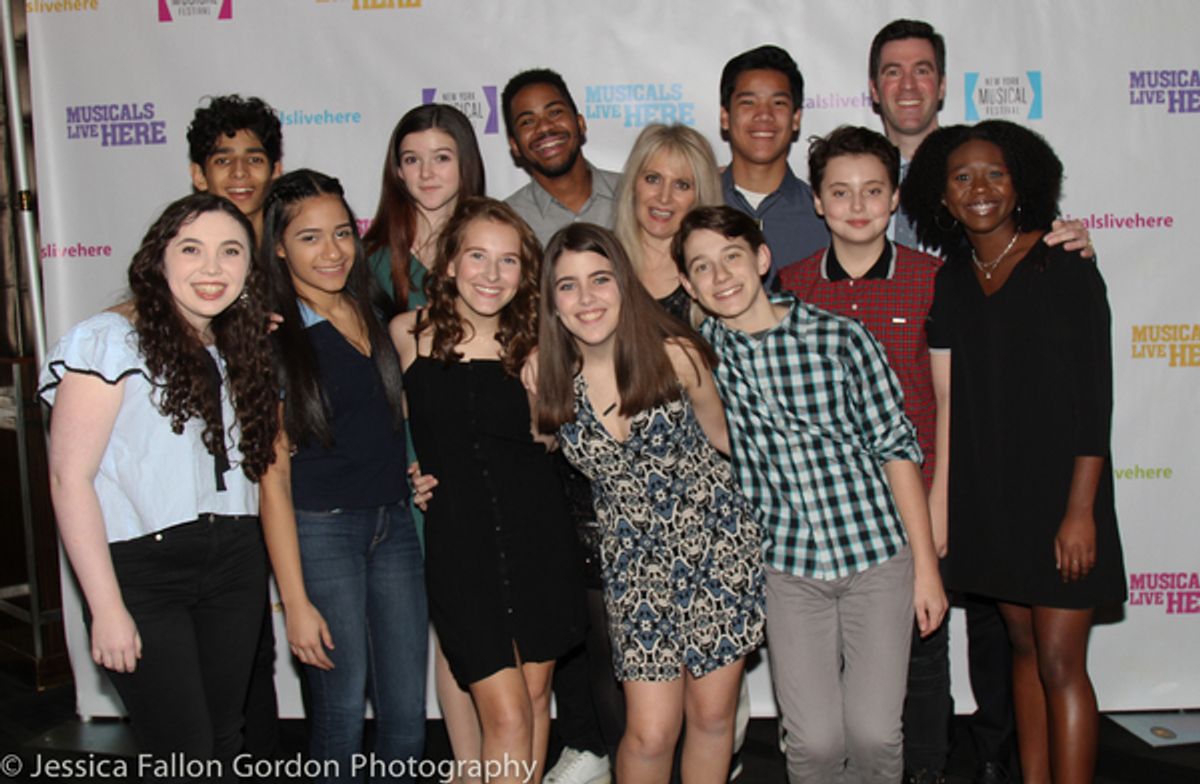 Jill Jaysen and the cast of CAMP ROLLING HILLS at 