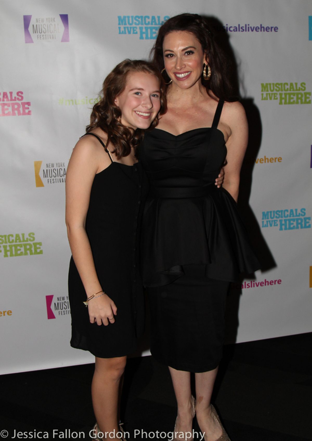 Sophia Gennusa and Lesli Margherita at 