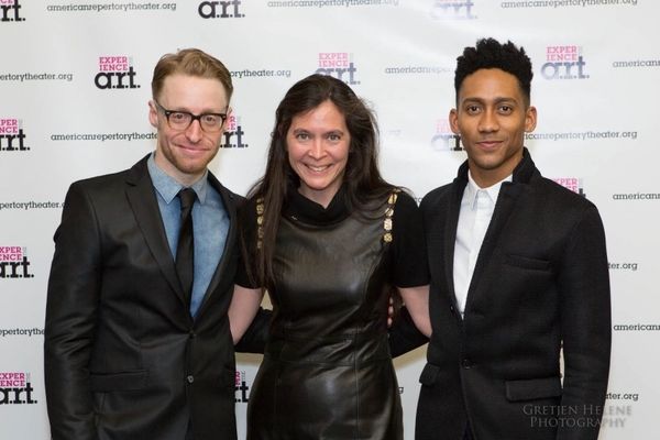 Matt Gould, Diane Paulus, and Griffin Matthews Photo