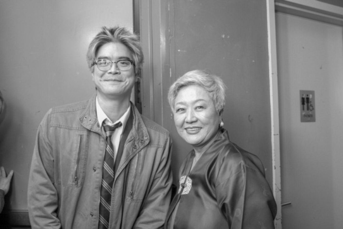Photo Flash: Daniel K. Isaac And Shannon Tyo Celebrate Opening Night Of THE CHINESE LADY  Image