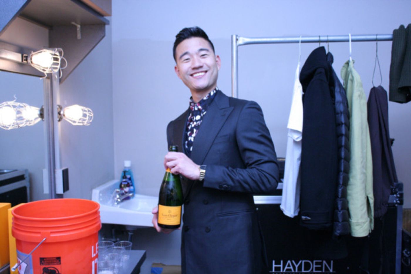 Photo Flash: Daniel K. Isaac And Shannon Tyo Celebrate Opening Night Of THE CHINESE LADY  Image