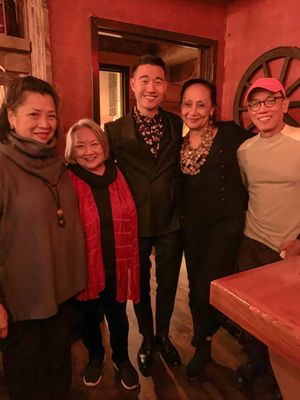 Mia Katigbak, Virginia Wing, Daniel K. Isaac, Ching Valdes-Aran and Sound Designer/Composer Fabian Obispo @ BroadwayWorld Mia Katigbak, Virginia Wing, Daniel K. Isaac, Ching Valdes-Aran and Sound Designer/Co Photo