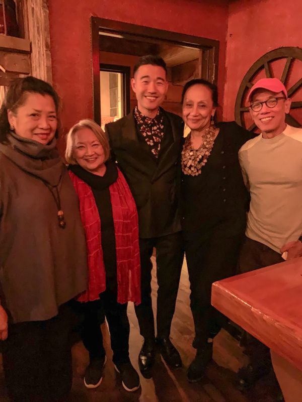 Mia Katigbak, Virginia Wing, Daniel K. Isaac, Ching Valdes-Aran and Sound Designer/Co Photo