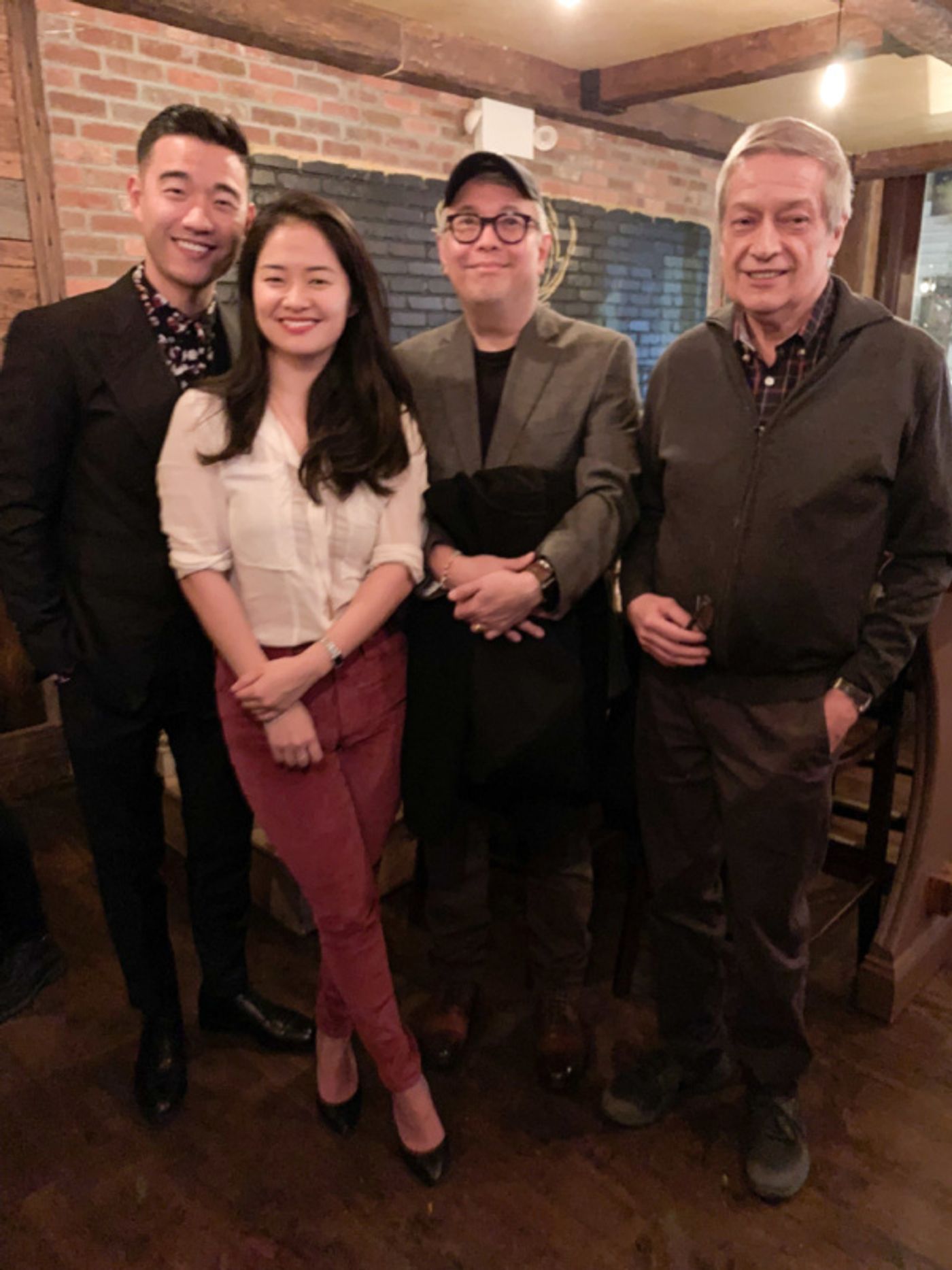 Photo Flash: Daniel K. Isaac And Shannon Tyo Celebrate Opening Night Of THE CHINESE LADY  Image
