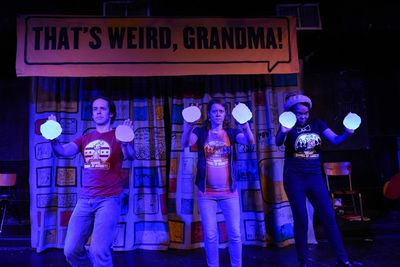 Caleb Probst, Meredith Milliron and Ashley Bland Photo