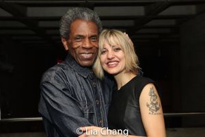 Andre De Shields and Anais Mitchell @ BroadwayWorld Andre De Shields and Anais Mitchell Photo
