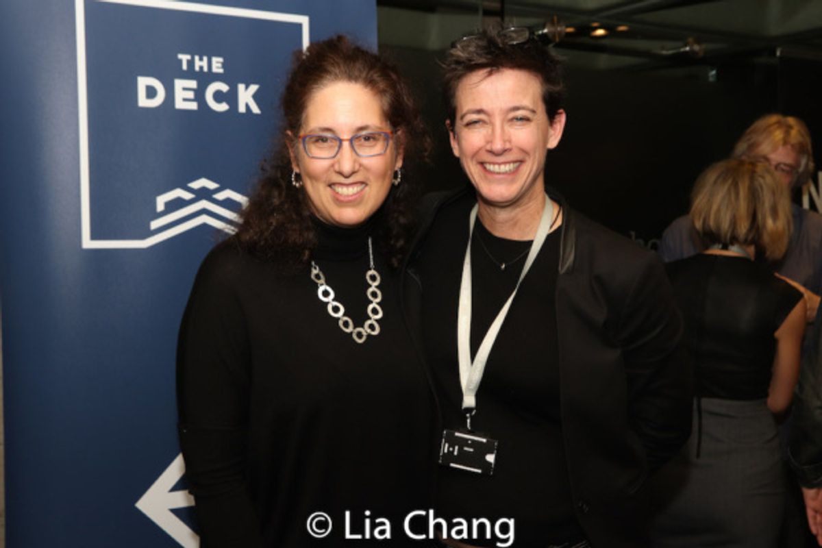 Mara Isaacs and Rachel Hauck at 