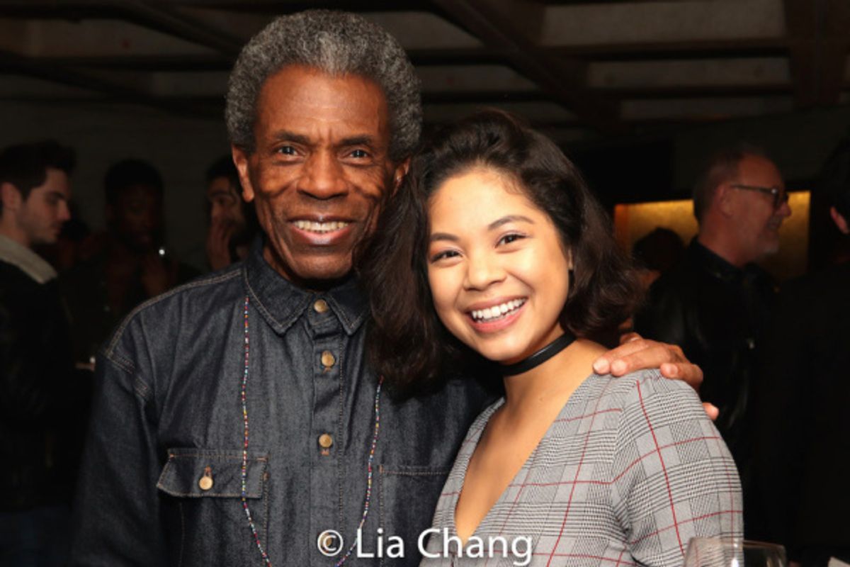 Andre De Shields and Eva Noblezada at 
