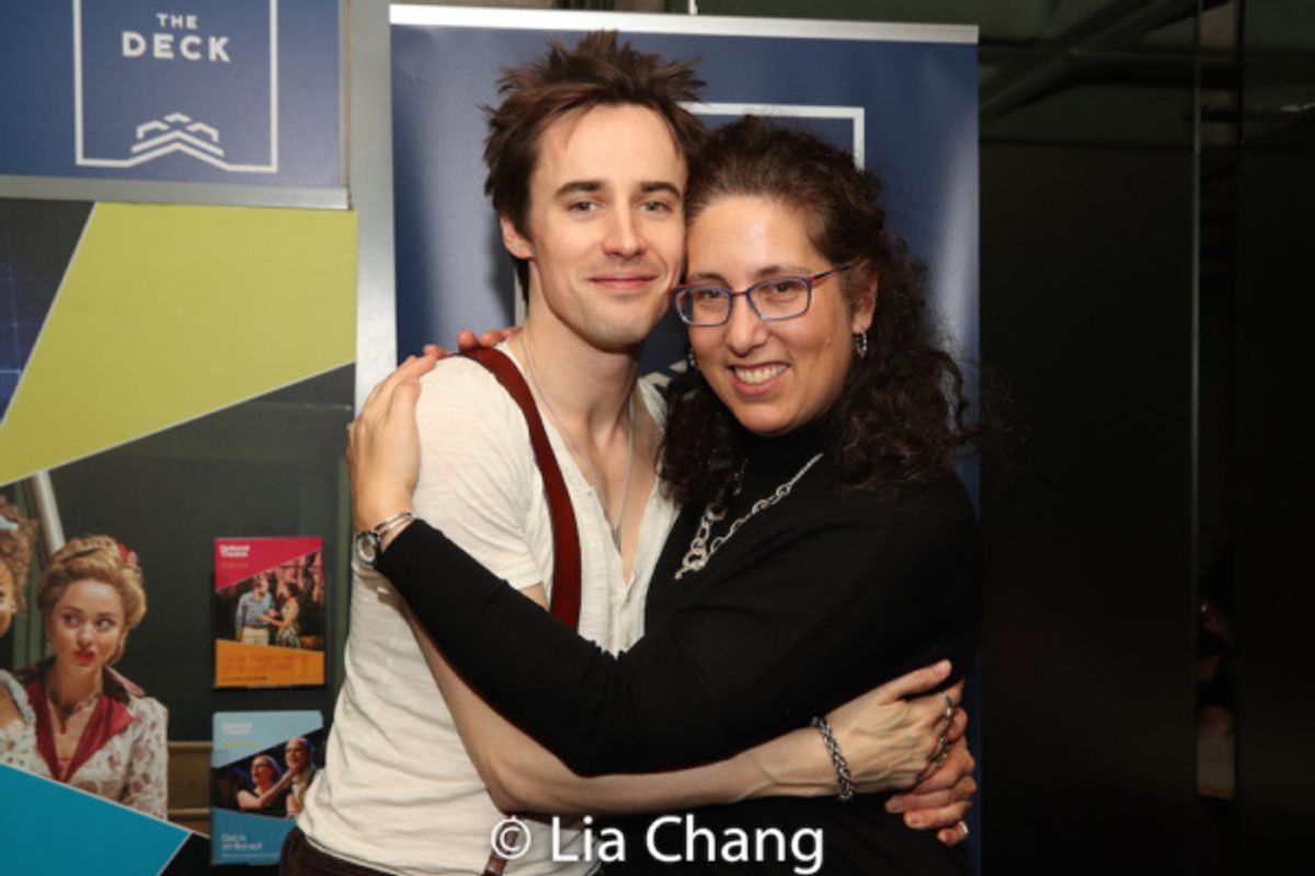 Reeve Carney and Mara Isaac at 