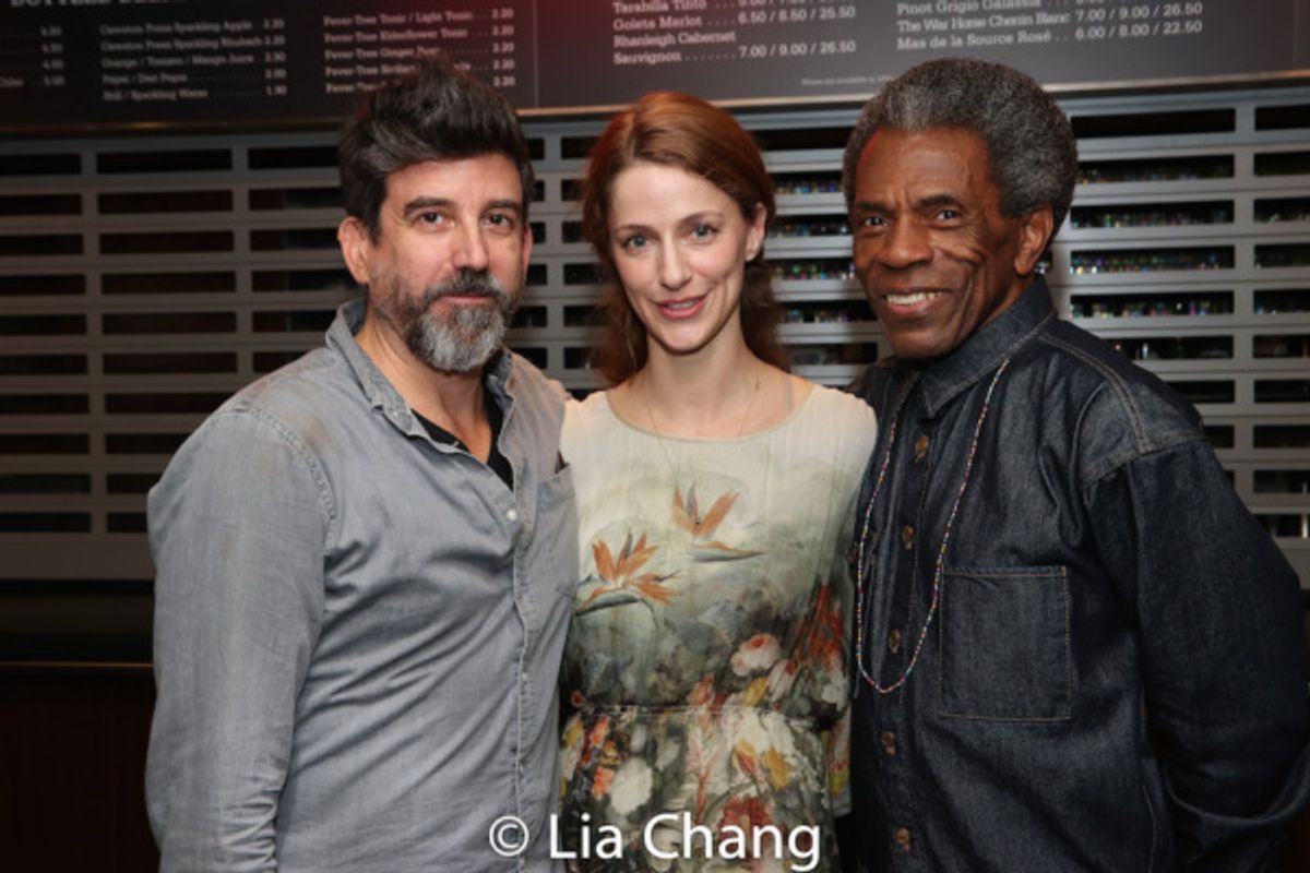 David Neumann, Erica Sweany and Andre De Shields at 