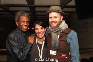 Andre De Shields, Director Rachel Chavkin and Liam Robinson @ BroadwayWorld Andre De Shields, Director Rachel Chavkin and Liam Robinson Photo