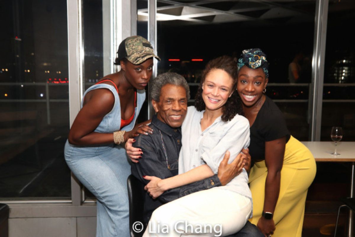 Gloria Onitiri, Andre De Shields, Amber Gray, Carly Mercedes Dyer at 