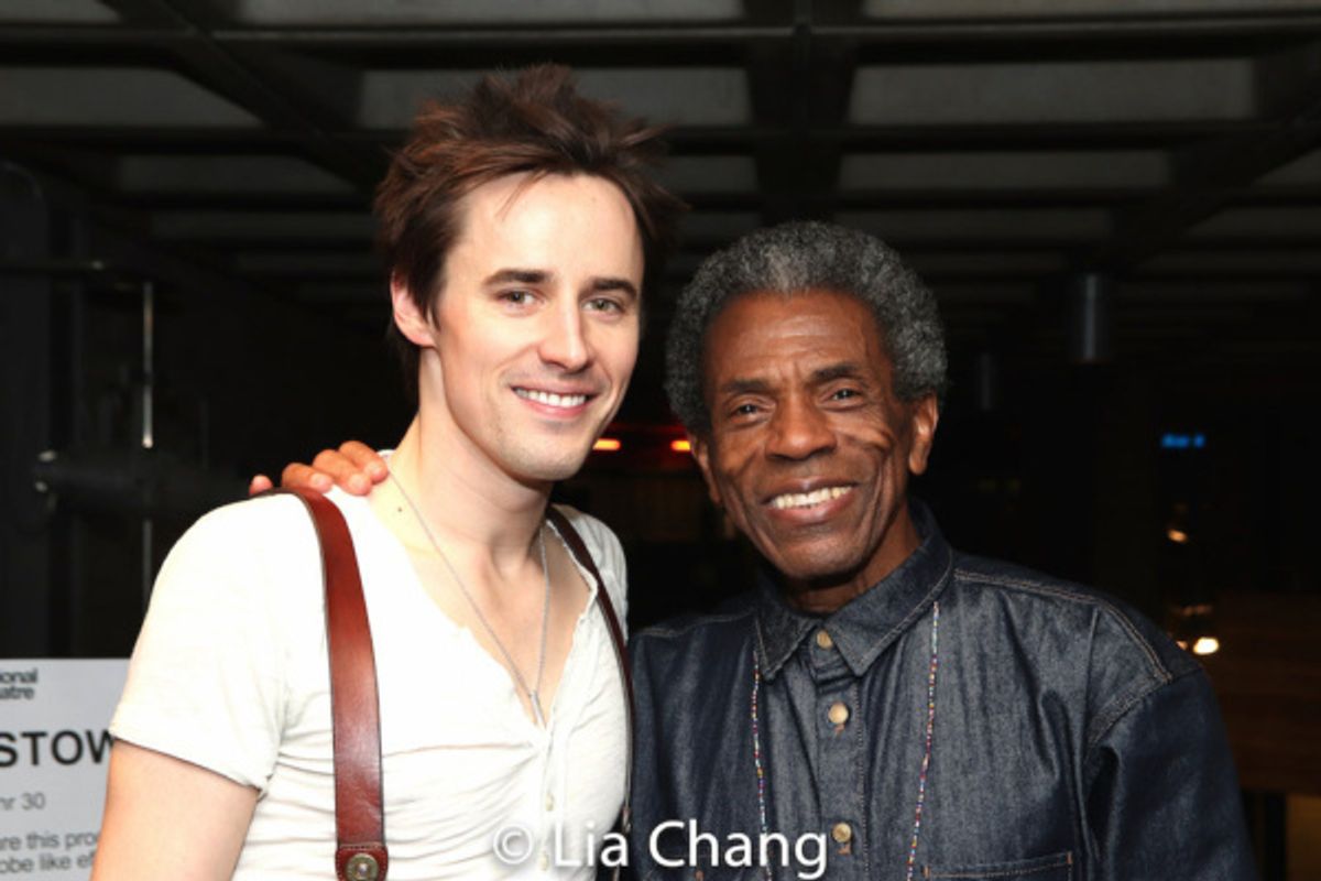 Reeve Carney and Andre De Shields at 