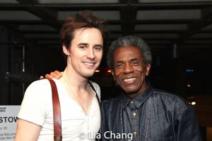 Reeve Carney and Andre De Shields @ BroadwayWorld Reeve Carney and Andre De Shields Photo