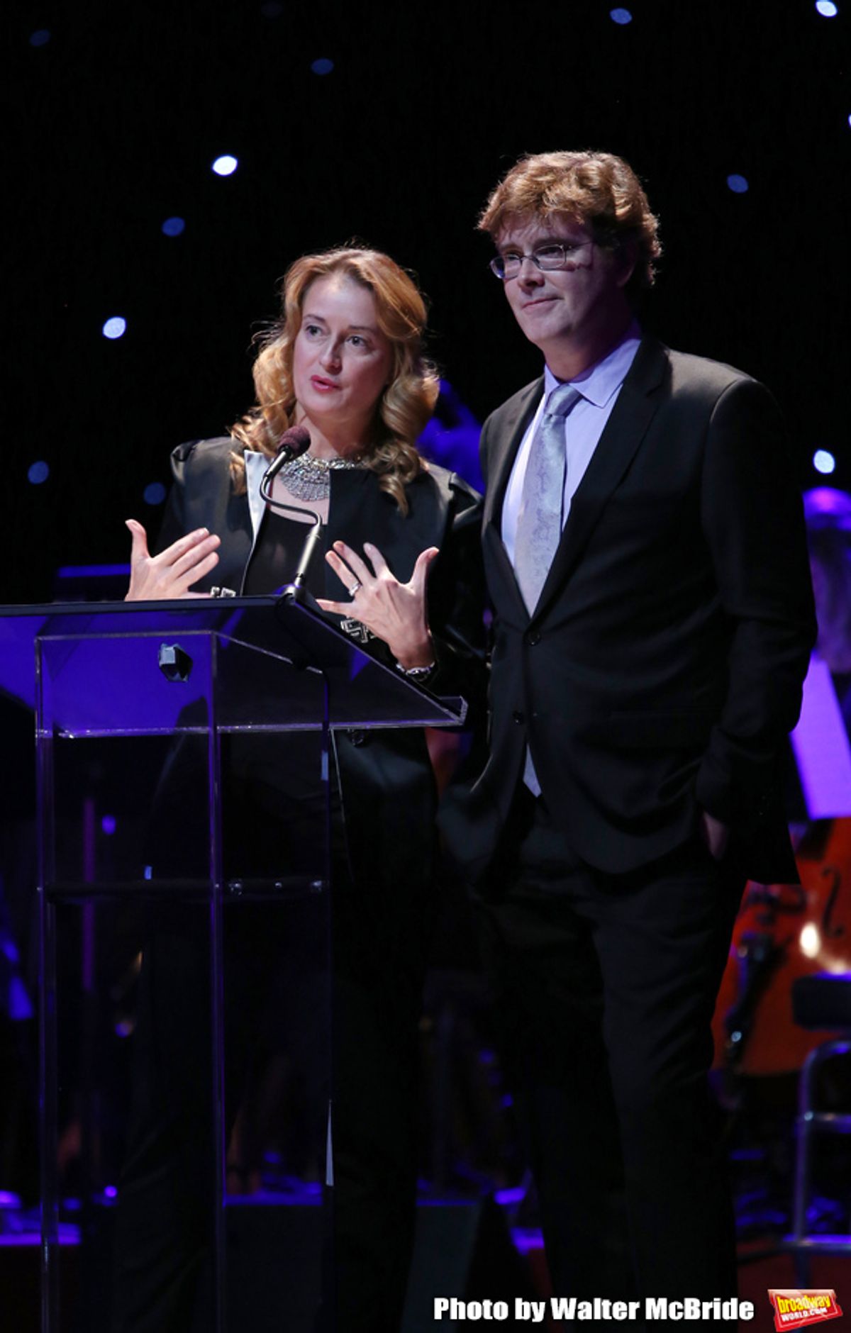 Nell Benjamin and Laurence O'Keefe at 