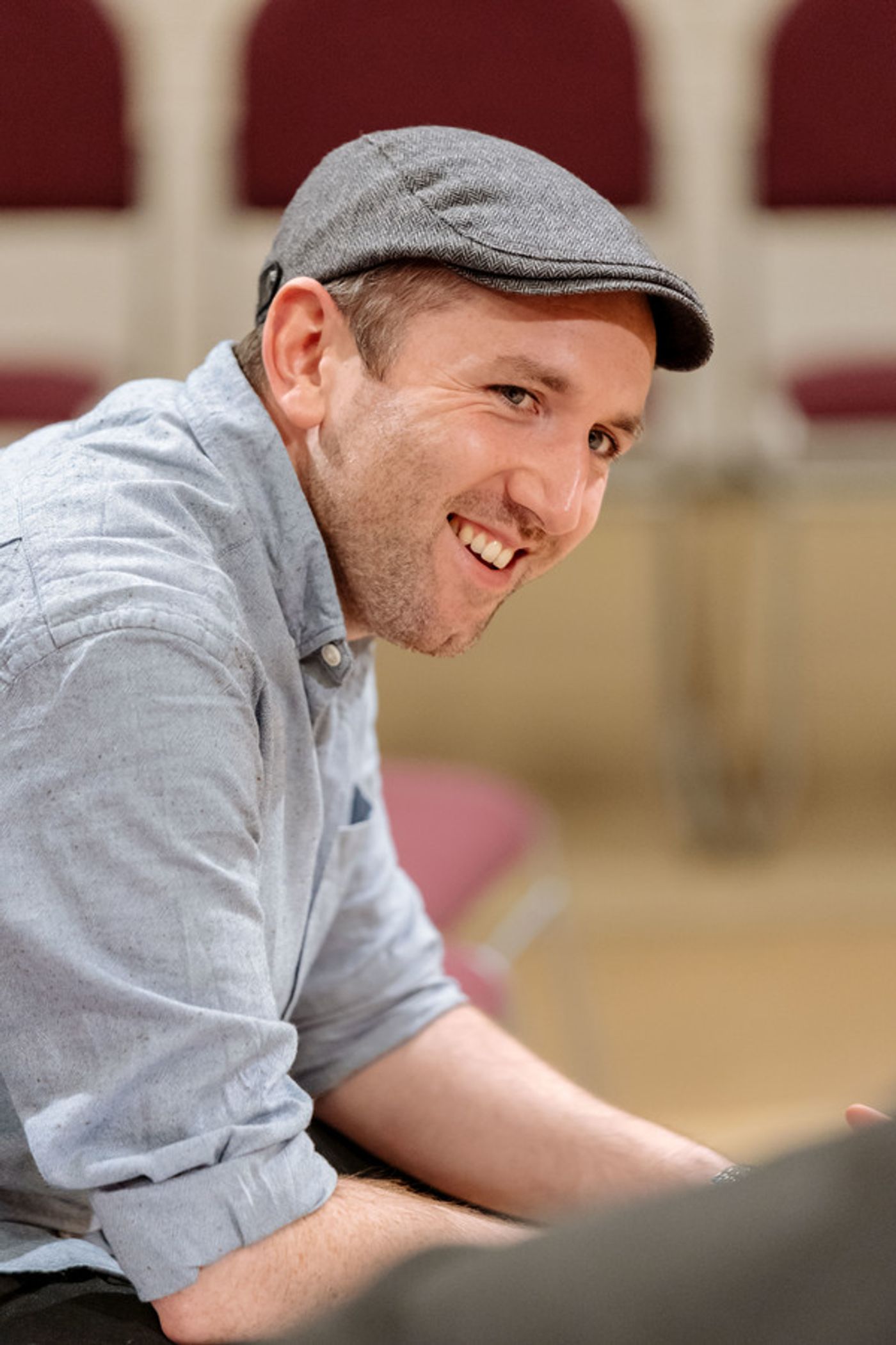 Photo Flash: Inside Rehearsal For THE TELL-TALE HEART at the National Theatre  Image