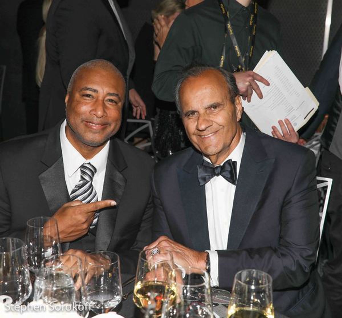 Bernie Williams & Joe Torre at 