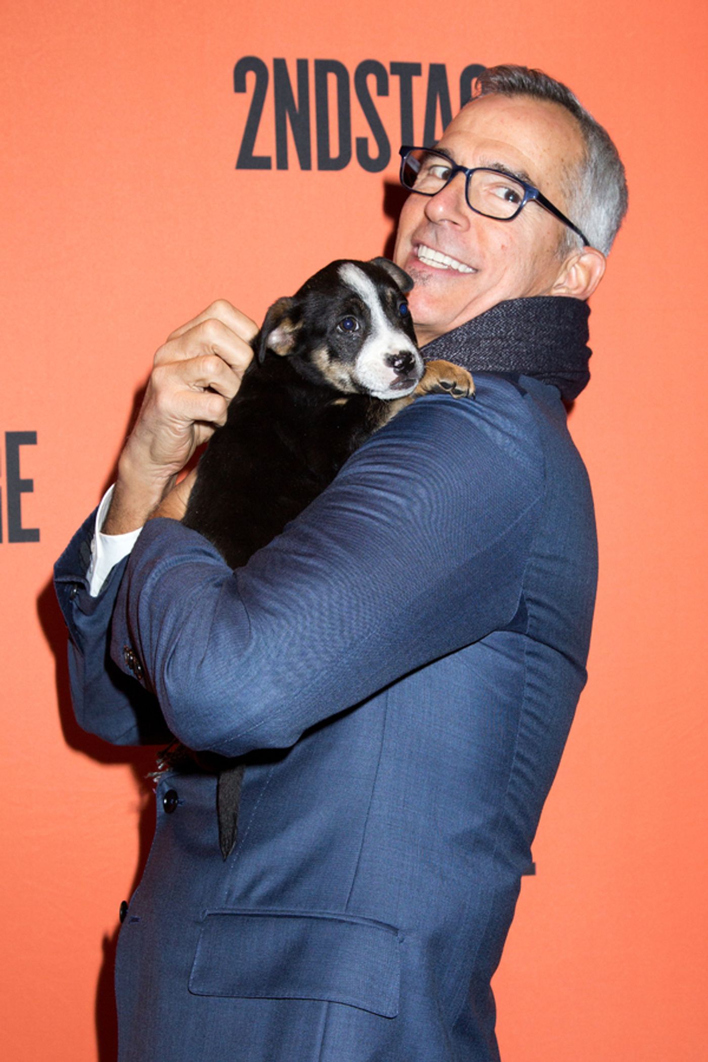 Photo Coverage: Broadway Snuggles Up with Puppies at Second Stage Benefit, Honoring Harvey Fierstein!  Image