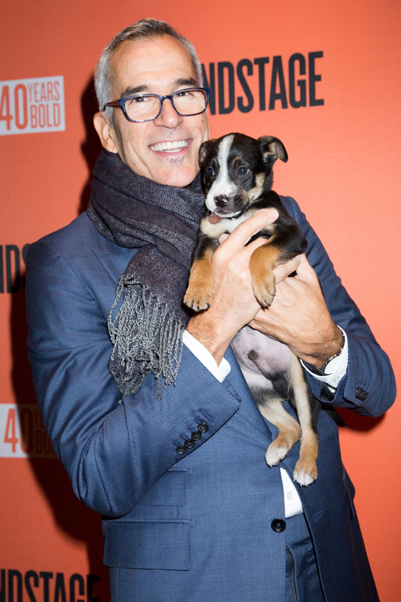 Photo Coverage: Broadway Snuggles Up with Puppies at Second Stage Benefit, Honoring Harvey Fierstein!  Image