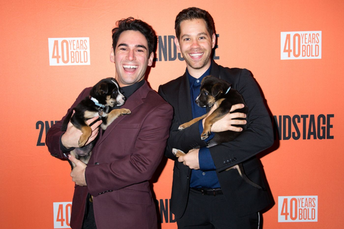 Photo Coverage: Broadway Snuggles Up with Puppies at Second Stage Benefit, Honoring Harvey Fierstein!  Image