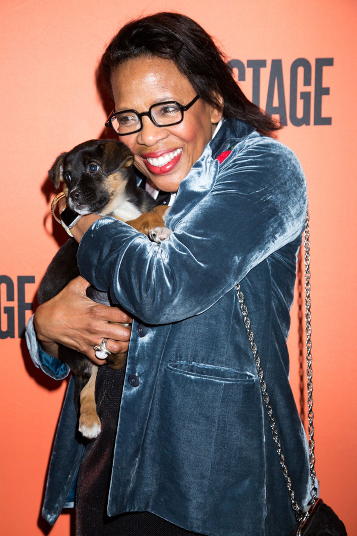 Photo Coverage: Broadway Snuggles Up with Puppies at Second Stage Benefit, Honoring Harvey Fierstein!  Image