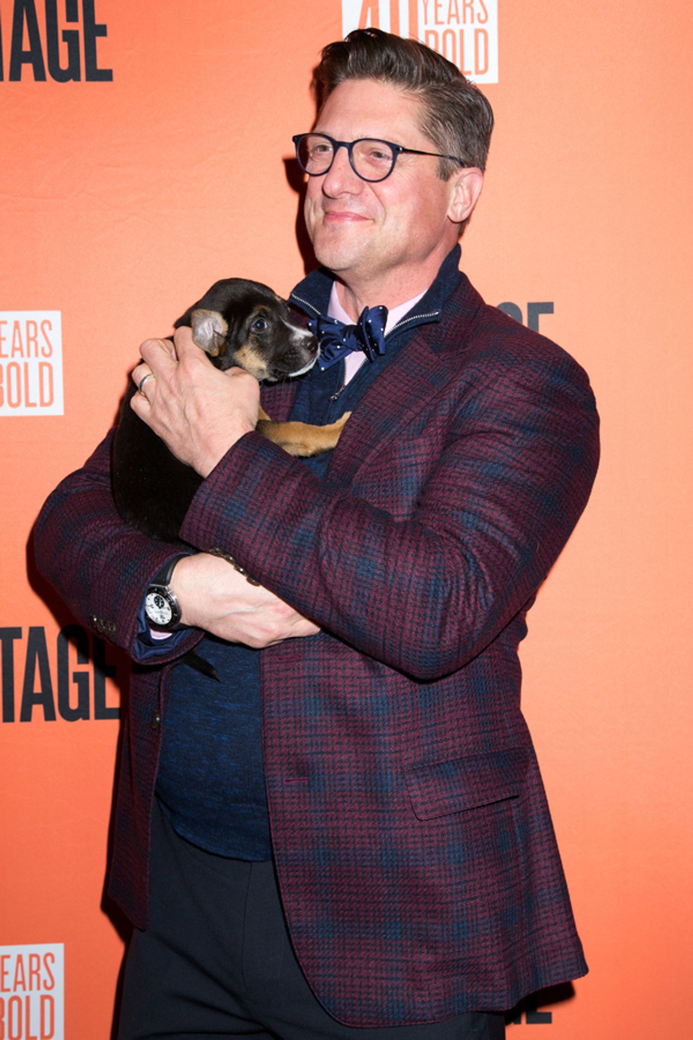 Photo Coverage: Broadway Snuggles Up with Puppies at Second Stage Benefit, Honoring Harvey Fierstein!  Image