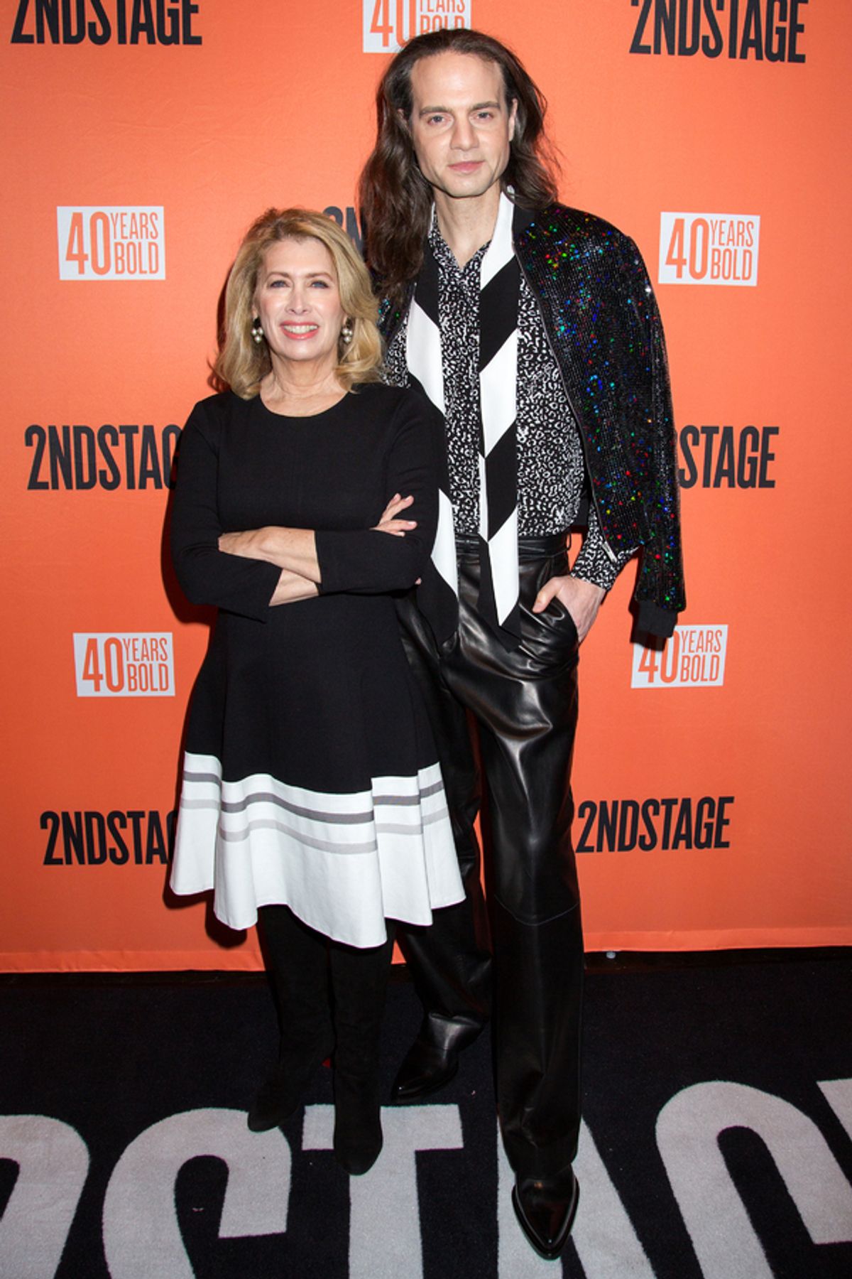 Carole Rothman, Jordan Roth at 