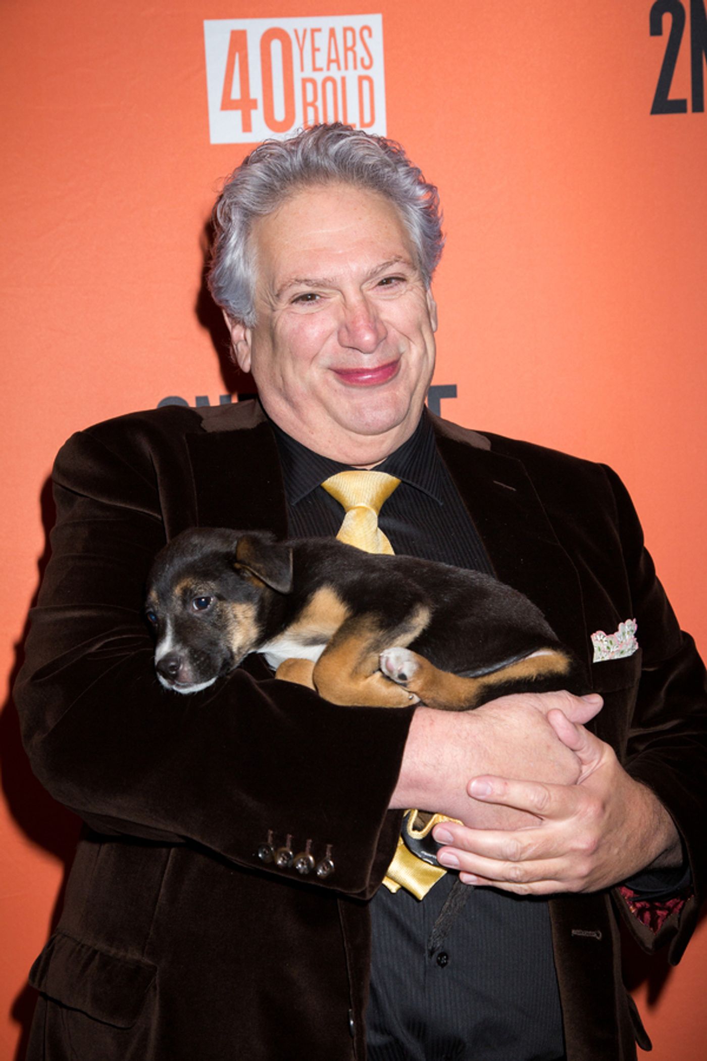 Photo Coverage: Broadway Snuggles Up with Puppies at Second Stage Benefit, Honoring Harvey Fierstein!  Image