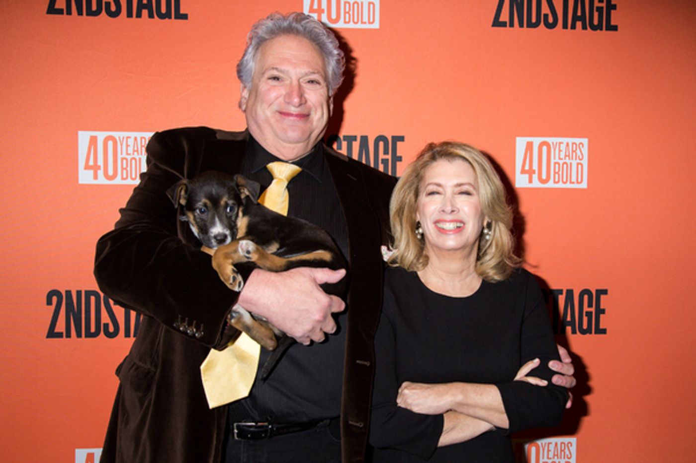Photo Coverage: Broadway Snuggles Up with Puppies at Second Stage Benefit, Honoring Harvey Fierstein!  Image