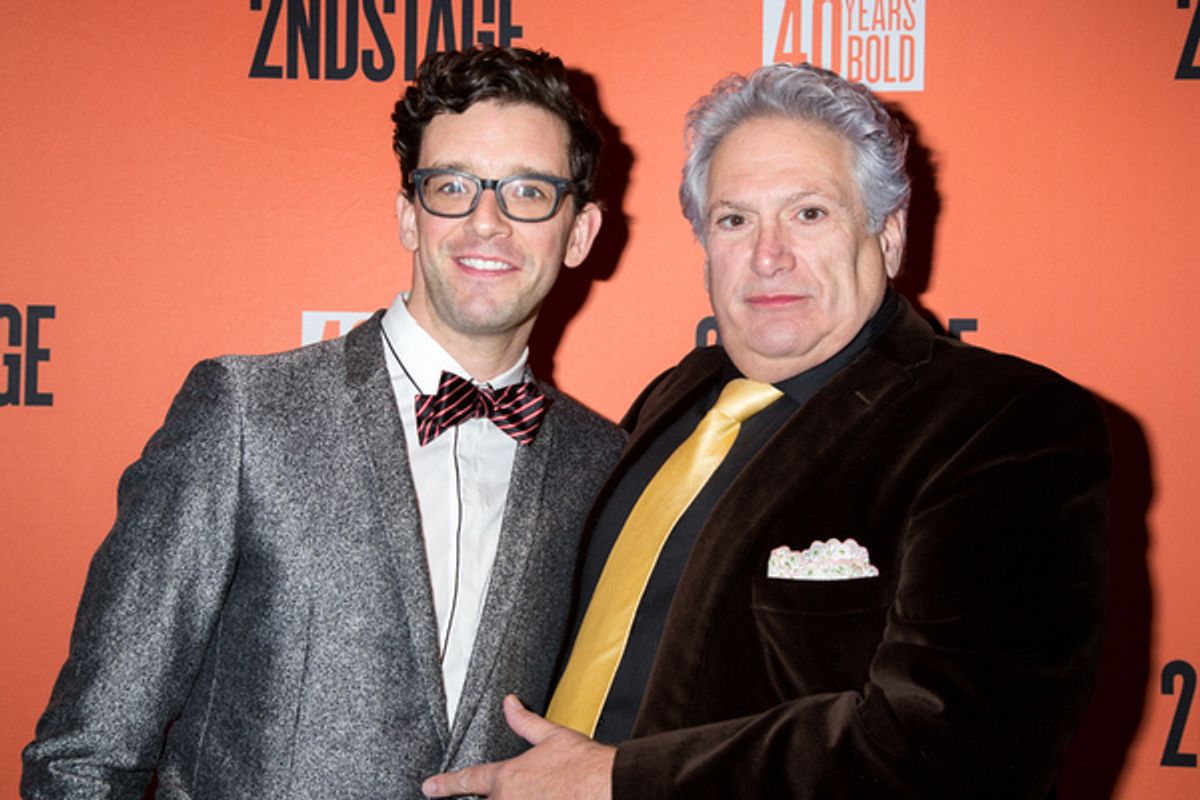 Michael Urie, Harvey Fierstein at 