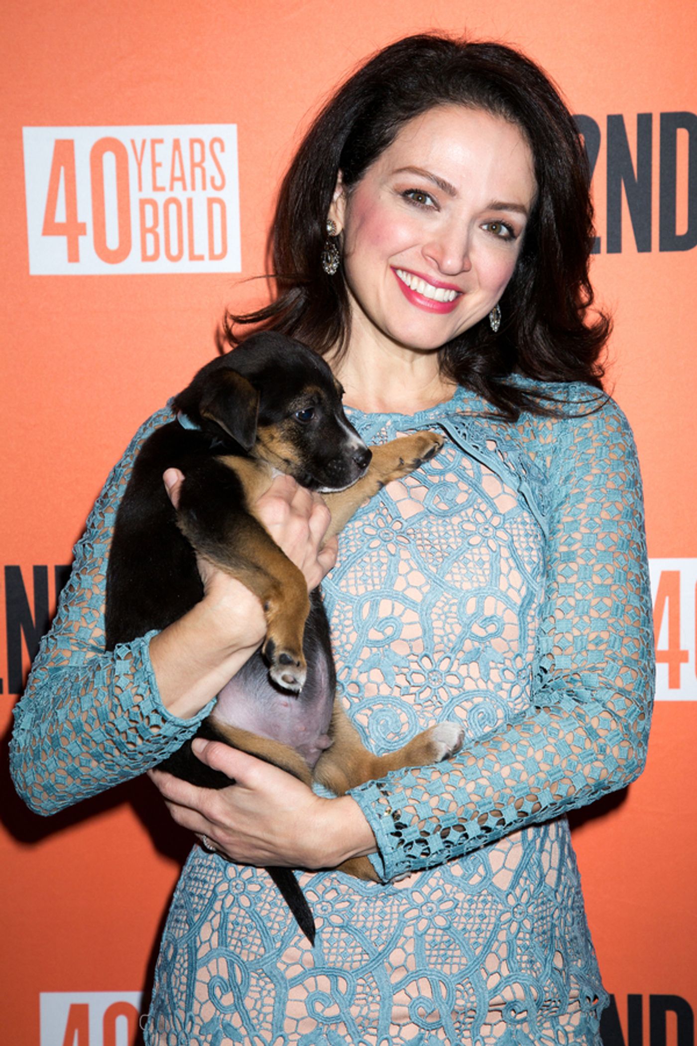 Photo Coverage: Broadway Snuggles Up with Puppies at Second Stage Benefit, Honoring Harvey Fierstein!  Image