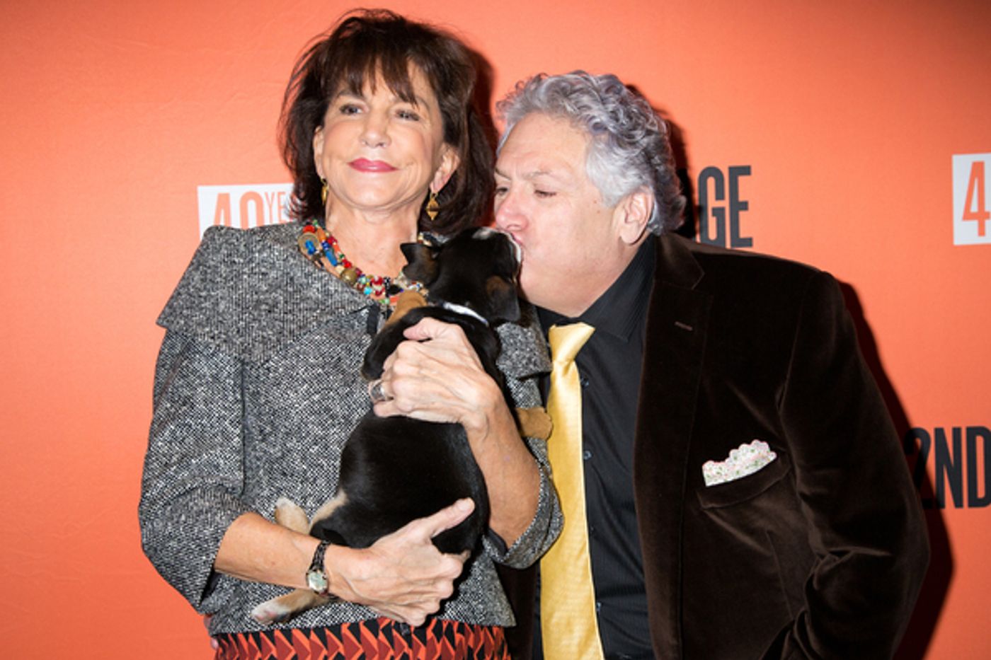Photo Coverage: Broadway Snuggles Up with Puppies at Second Stage Benefit, Honoring Harvey Fierstein!  Image