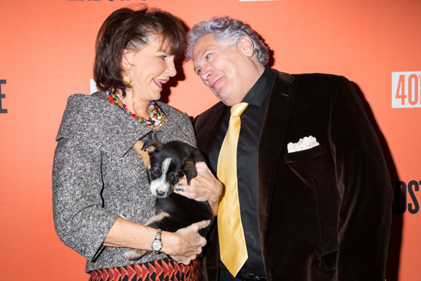 Photo Coverage: Broadway Snuggles Up with Puppies at Second Stage Benefit, Honoring Harvey Fierstein!  Image