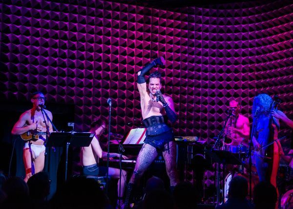 Photo Flash: Taylor Iman Jones, Mitchell Jarvis & More Take the Stage for THE ROCKY HORROR SKIVVIES SHOW!  Image