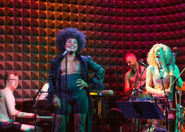 Photo Flash: Taylor Iman Jones, Mitchell Jarvis & More Take the Stage for THE ROCKY HORROR SKIVVIES SHOW!  Image