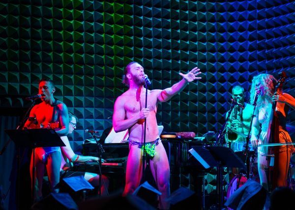 Photo Flash: Taylor Iman Jones, Mitchell Jarvis & More Take the Stage for THE ROCKY HORROR SKIVVIES SHOW!  Image