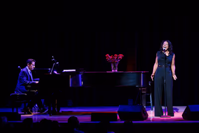 Seth Rudetsky, Audra McDonald Photo