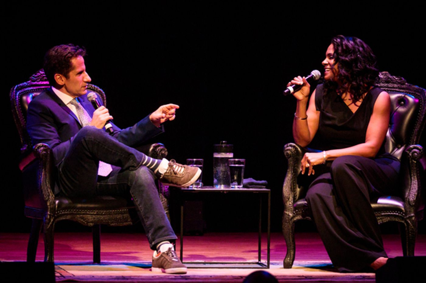 Photo Flash: Audra McDonald and Seth Rudetsky Share an Evening at Town Hall  Image