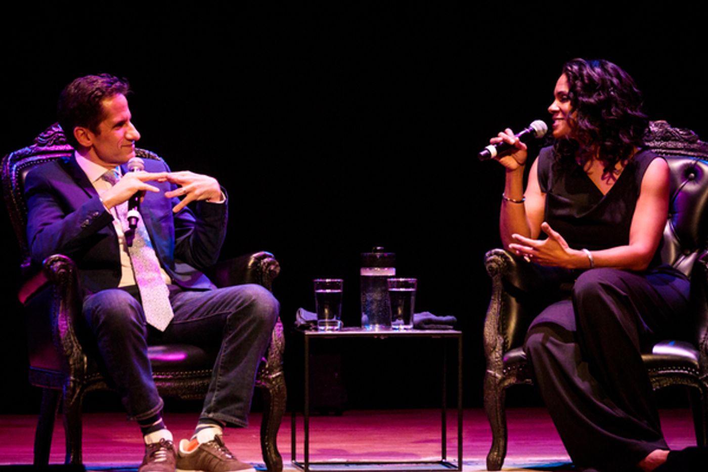 Photo Flash: Audra McDonald and Seth Rudetsky Share an Evening at Town Hall  Image