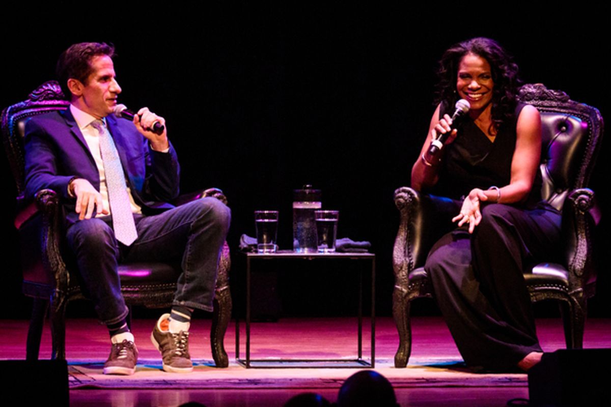 Seth Rudetsky, Audra McDonald at 