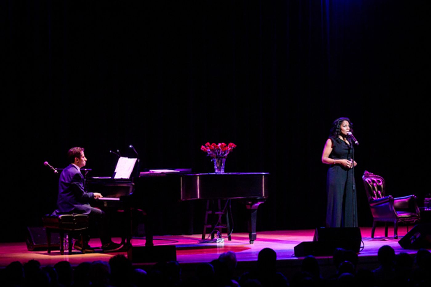 Photo Flash: Audra McDonald and Seth Rudetsky Share an Evening at Town Hall  Image
