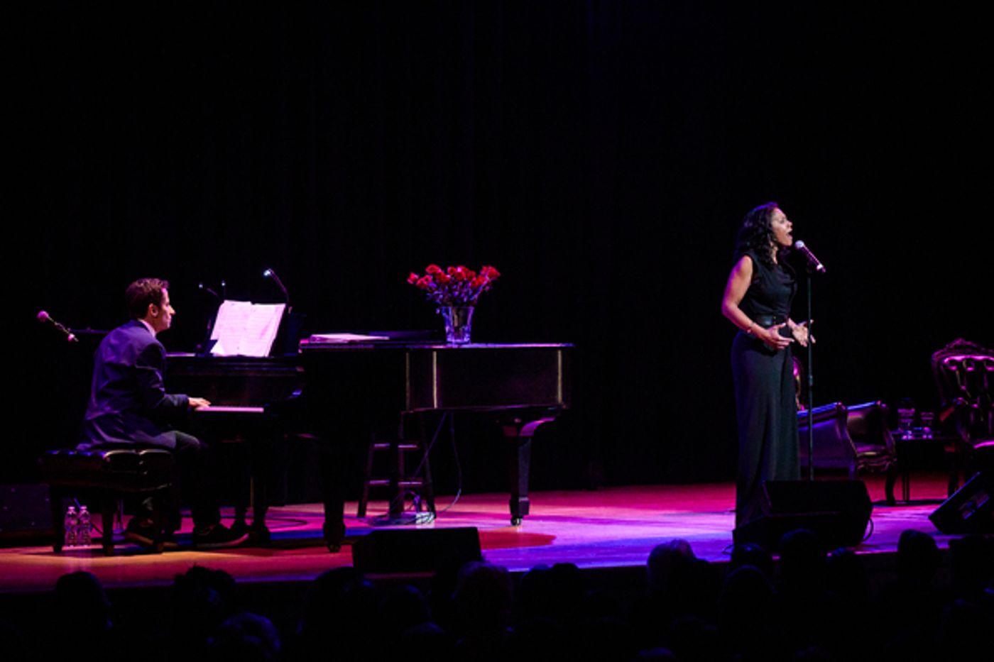 Photo Flash: Audra McDonald and Seth Rudetsky Share an Evening at Town Hall  Image