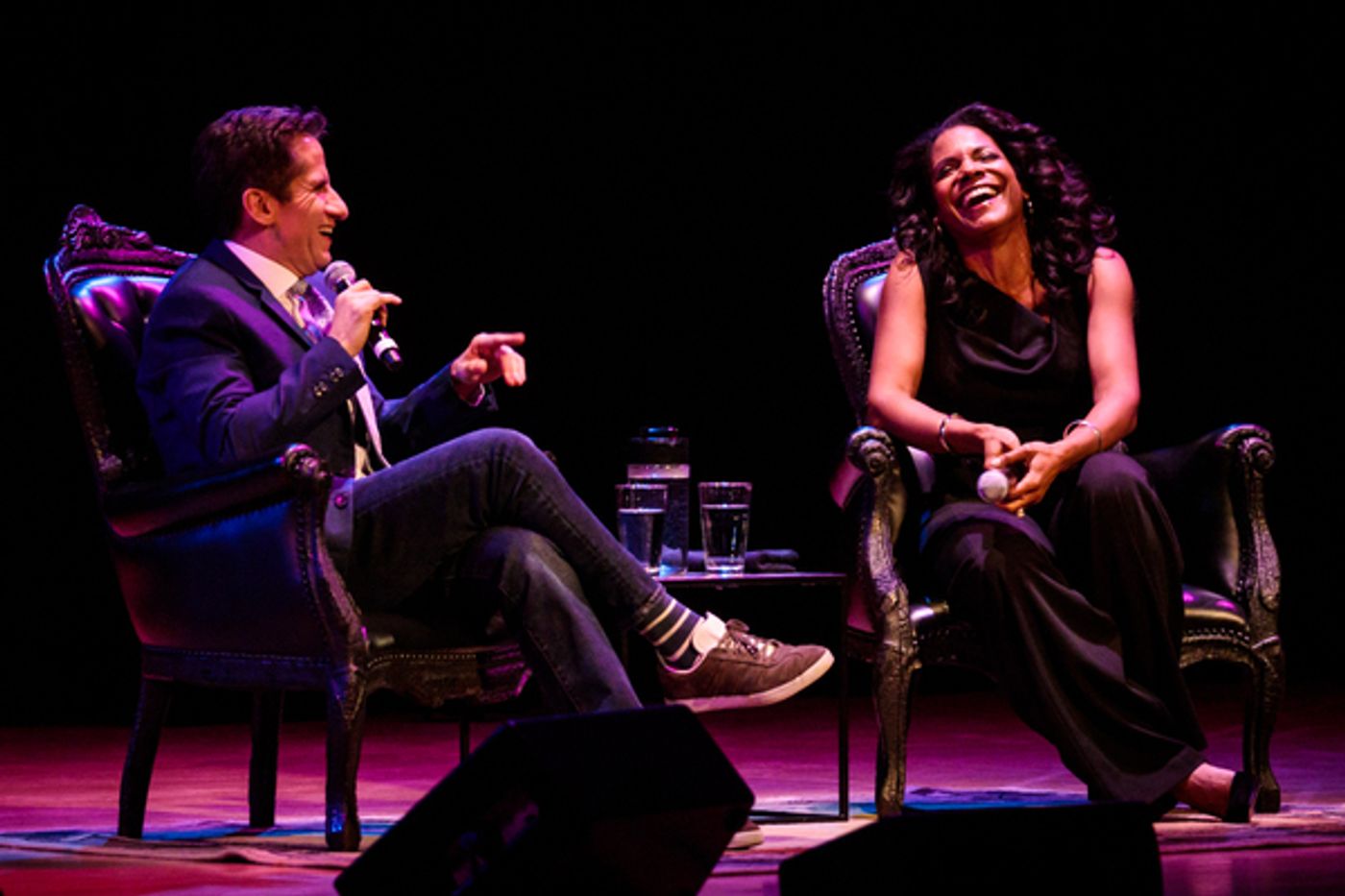 Photo Flash: Audra McDonald and Seth Rudetsky Share an Evening at Town Hall  Image