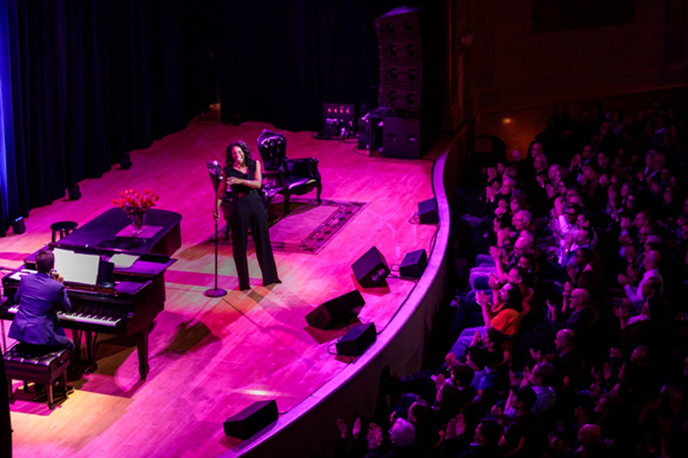 Photo Flash: Audra McDonald and Seth Rudetsky Share an Evening at Town Hall  Image