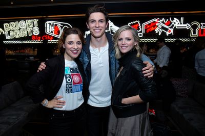 Jenn Gambatese, Derek Klena, and Katie Rose Clarke Photo