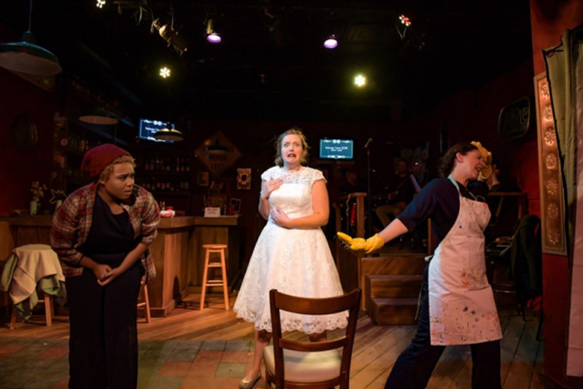 Caitlin Dobbins, Jamie Shriner and Natalie Rae at 