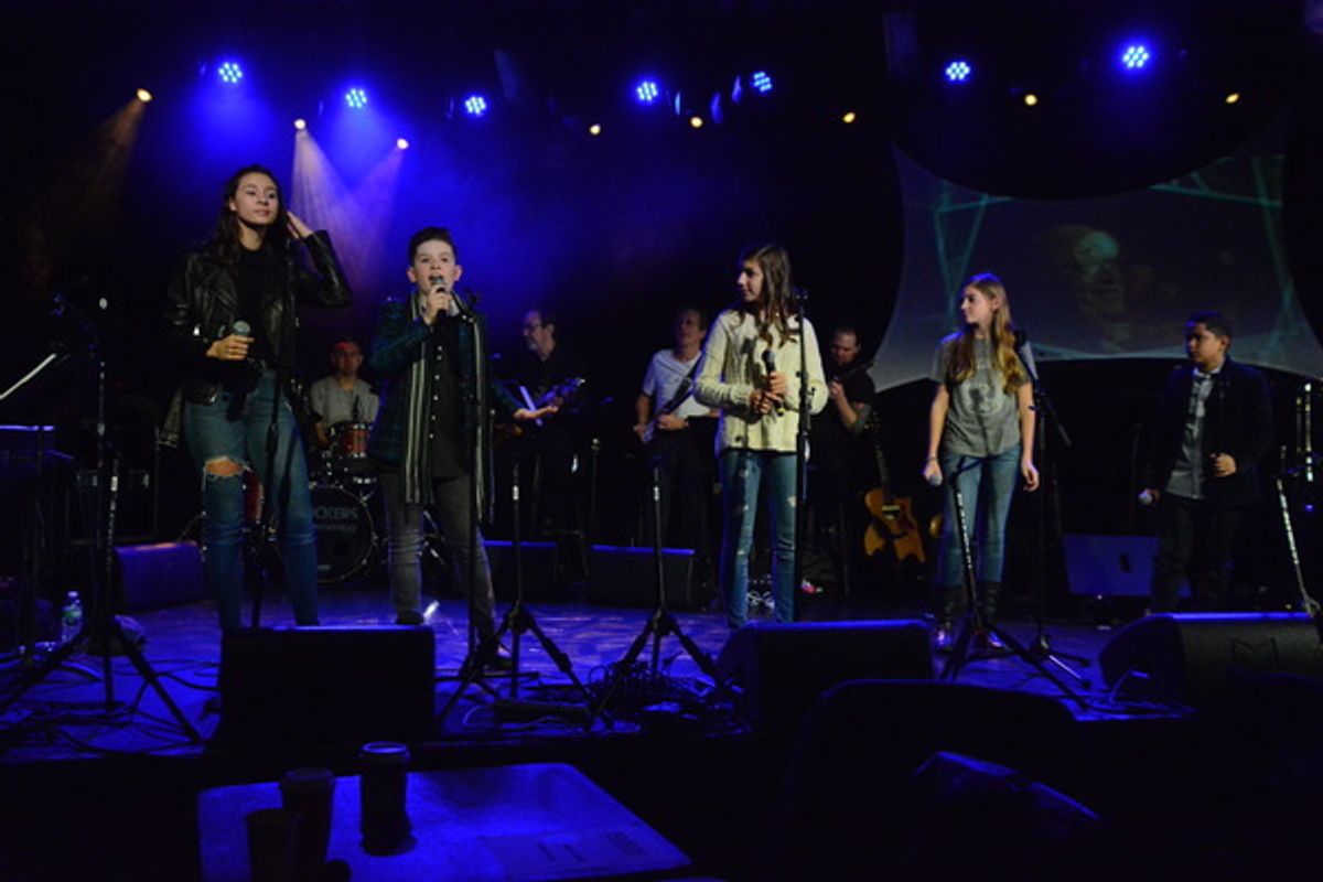 Victoria Csatay, Burke Brickner, Toleeya Napolitano, Sheridan Hauser and Myles Santiago at 