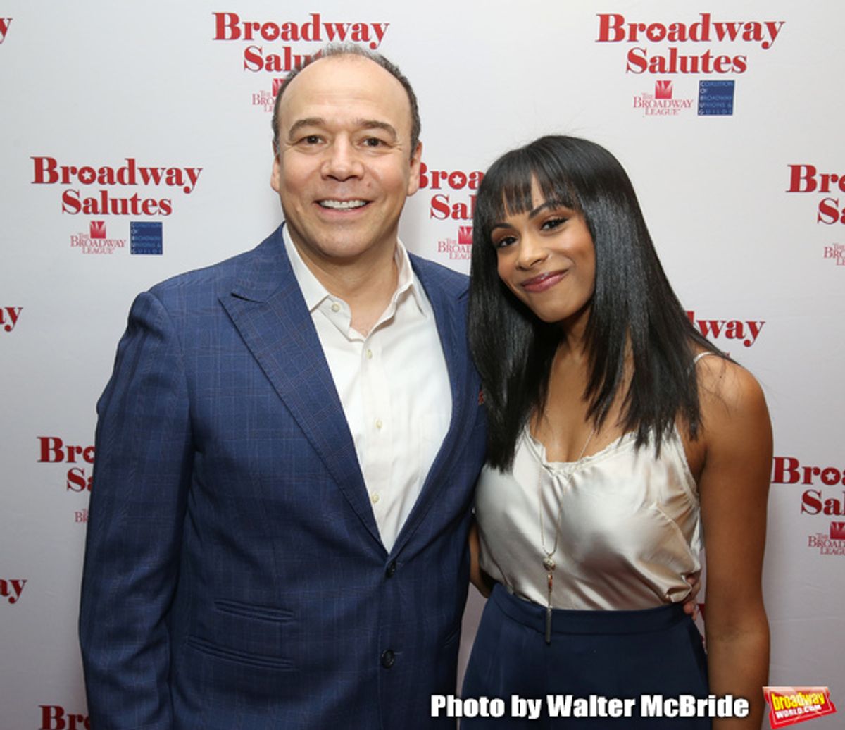 Danny Burstein and Nicolette Robinson at 
