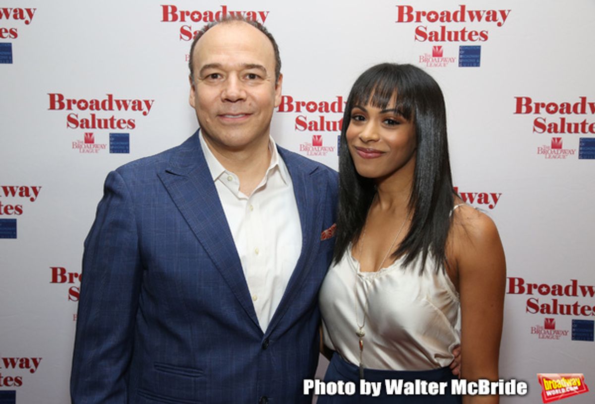 Danny Burstein and Nicolette Robinson at 