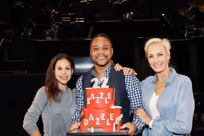 Bianca MarroquÃ­n , Cuba Gooding Jr., and Amra-Faye Wright Photo
